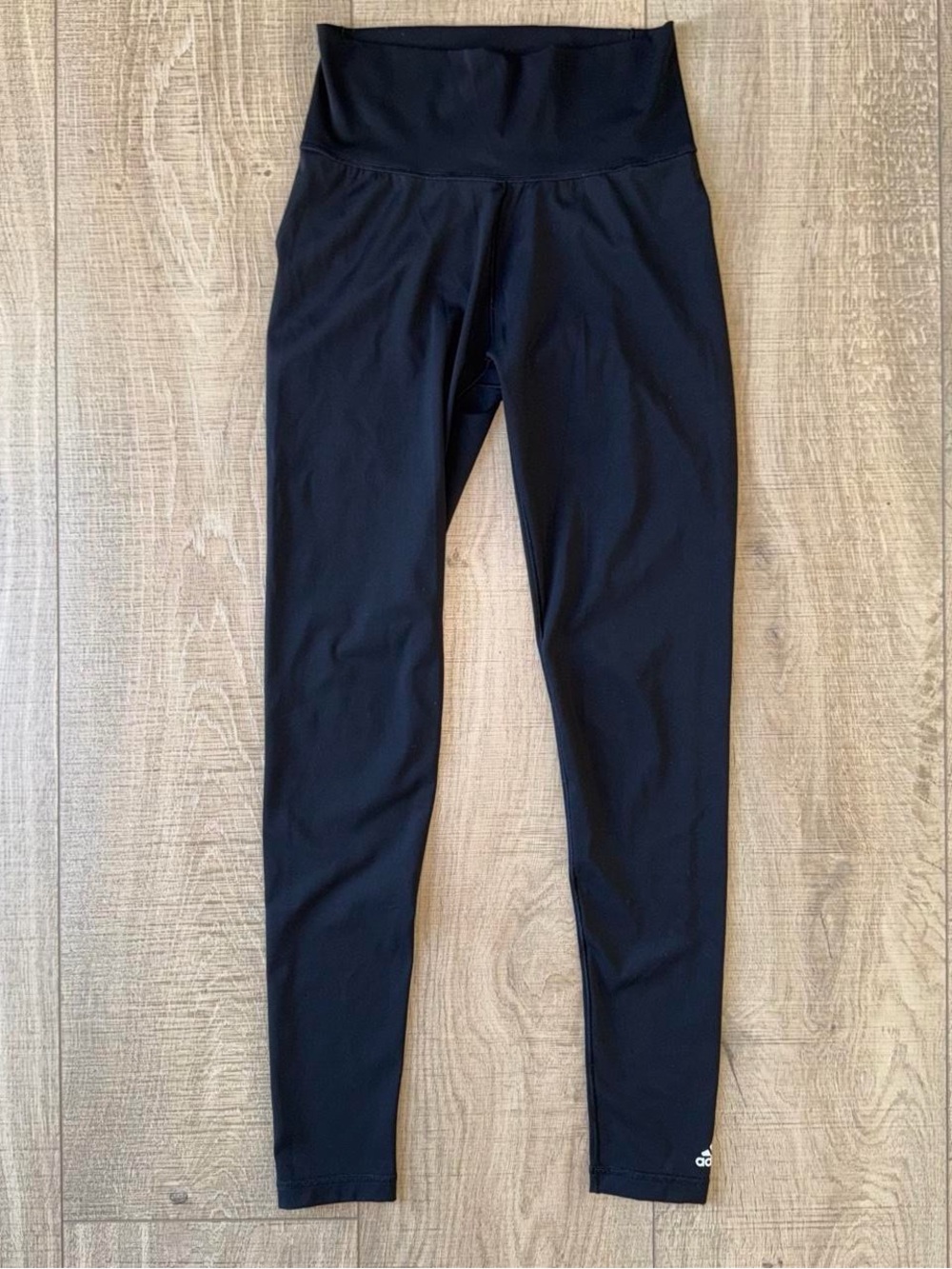 Adidas Black High Waisted Leggings Size Small
